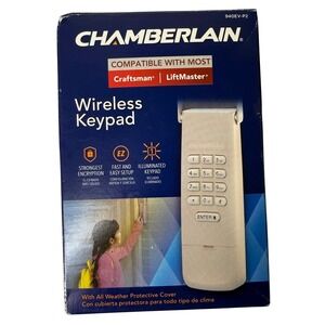 Chamberlain Wireless Keypad OS‎ Tan Universal Garage Door Opener 940EV-P2 17342